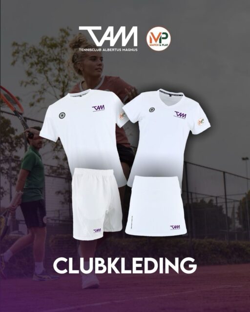 Dit jaar hebben we weer in samenwerking met Match&Play custom TAM x Indian Maharadja competitiekleding gemaakt. Je kunt de kleding bestellen vanaf nu bestellen via de webshop: https://matchandplay.nl/clubshop/tam/

TAM en Match & Play bieden een aanbieding van 15% korting op de gehele clublijn. Bij het afrekenen in de webshop kun je kiezen uit twee opties:
- Lokaal afhalen: Eenmalig wordt de kleding voor de competitie opgestuurd en kan het afgehaald worden de club. Dit geldt alleen voor orders tot 20 maart. Het afhaalmoment zal waarschijnlijk op 3 april eind vd middag plaatsvinden. Kun je dan niet? Laat dan de kleding thuis bezorgen. 
- Verzenden naar thuisadres: De kleding wordt bij je thuis bezorgd. Hiervoor worden verzendkosten berekend.

Let op: alle kleding wordt speciaal bedrukt. Hierdoor kan de levertijd iets langer zijn dan gebruikelijk. We doen ons best om de bestelling zo snel mogelijk gereed te hebben en houden hierover contact. Levering voor de competitie: Uiterlijk bestellen t/m 20 maart.

Wil jij nou (met je team) een extra bedrukking op de achterkant van het shirt? Geeft dit aan bij het bestellen in de opmerkingen. De kosten hiervoor zijn 7,50 per bedrukking.

Heb je vragen over de clubkleding of het bestellen?
Contactpersoon Match&Play: Daan Veldhuis - info@matchandplay.nl
Contactpersoon TAM: Noor van der Linde - praeses@tam.nl of 0622273187